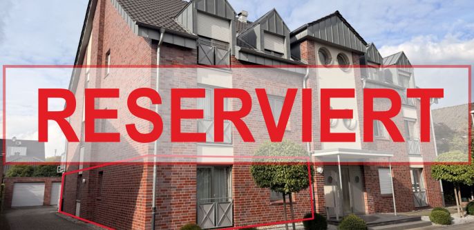 Reserviert Erdgeschosswohnung Klever Oberstadt