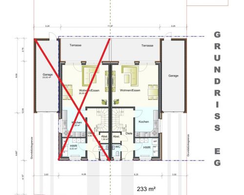 Zeichnung Erdgeschoss
