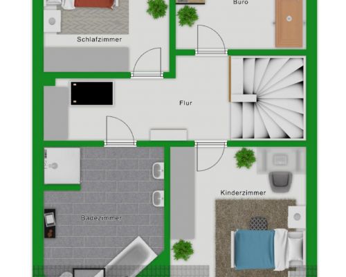 Grundriss Dachgeschoss