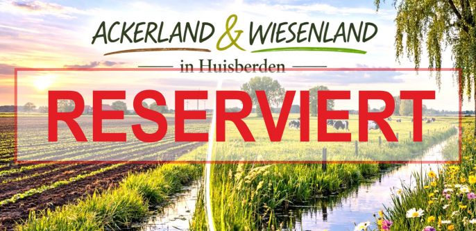 Reserviert Acker und Wiesenland Warbeyen