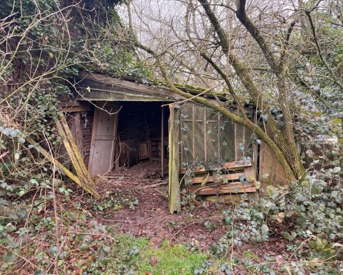 Schuppen/Überdachung