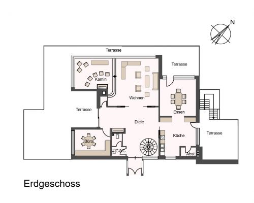 Zeichnung Erdgeschoss