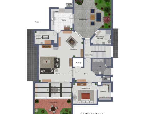 Dachgeschoss (Skizze)