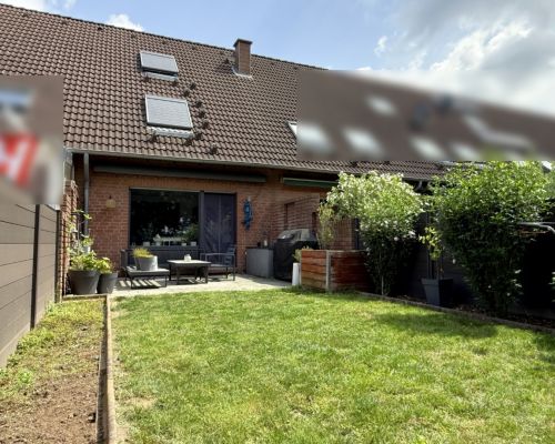 Rückansicht mit Garten