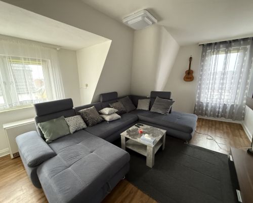 Beispiel Wohnzimmer Dachgeschoss Hinterhaus