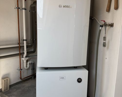 20 Heizungsraum mit neuer Zantralheizung