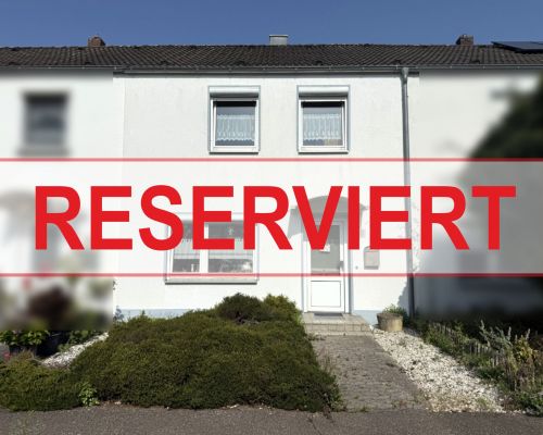 Reserviert Reihenmittelhaus in Goch