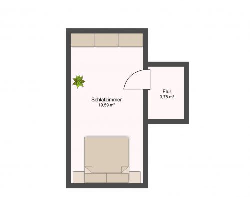 Grundriss Spitzboden